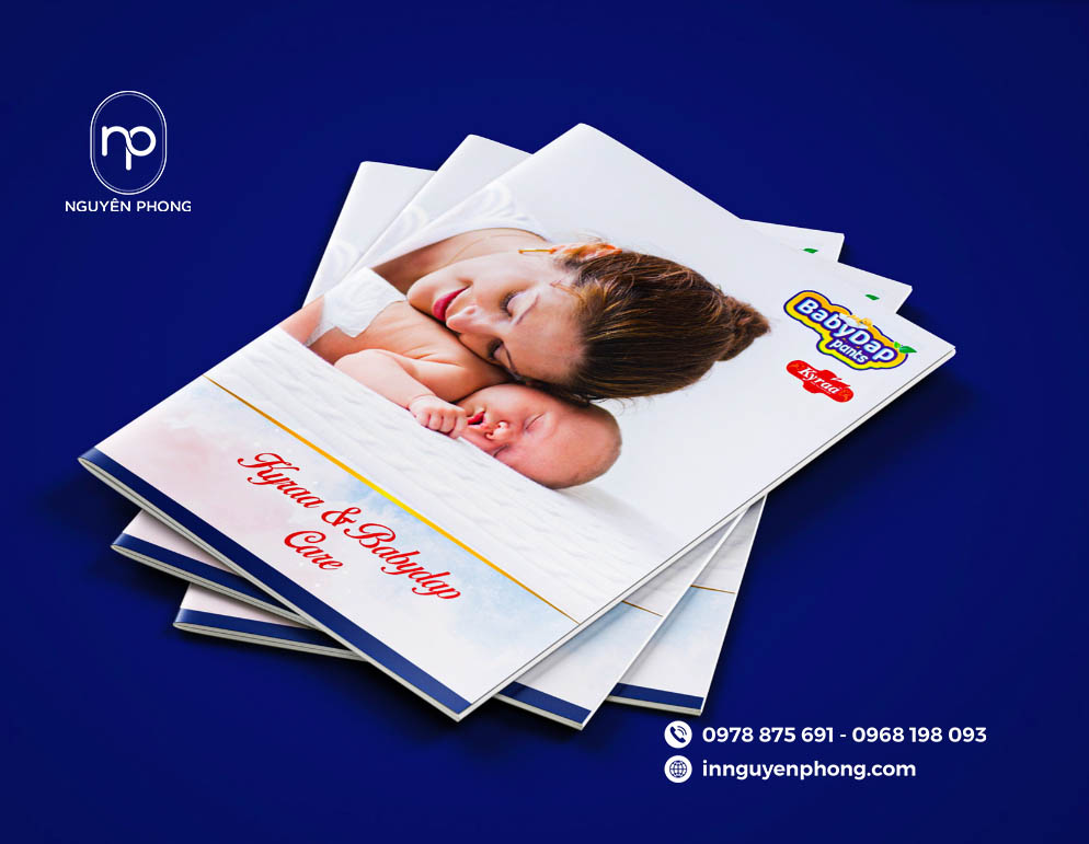 Quyển catalogue của doanh nghiêp BabyDap Chuyên nghiệp 